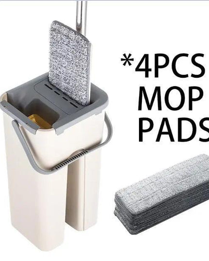Advanced Cleaning Magic Spin Mop with Microfibre Fabric and Quick Absorption - SDARISB Brand