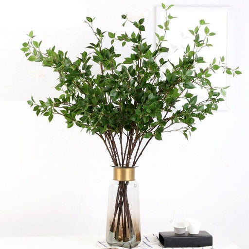 Realistic Spring Greenery Branches with Lifelike Texture - 39.4" or 47.2"