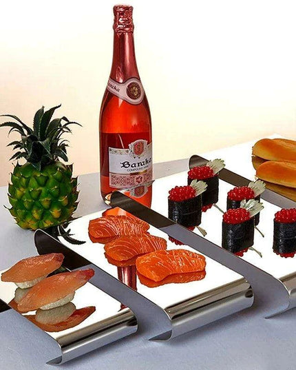 Chic Stainless Steel Dessert and Fruit Display Set - Ideal for Weddings and Special Celebrations