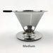 Stainless Steel Coffee Filter Holder for v60 Brewing - Eco-Friendly Dripper Stand with Premium Filter