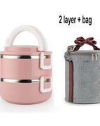 2 layer(bag) pink