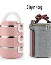 3 layer(bag) pink