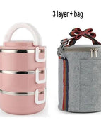 3 layer(bag) pink