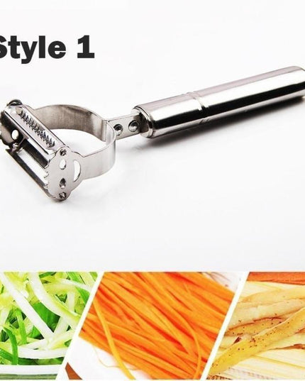 Ultimate Stainless Steel 2-in-1 Grater and Peeler: Your Essential Culinary Tool