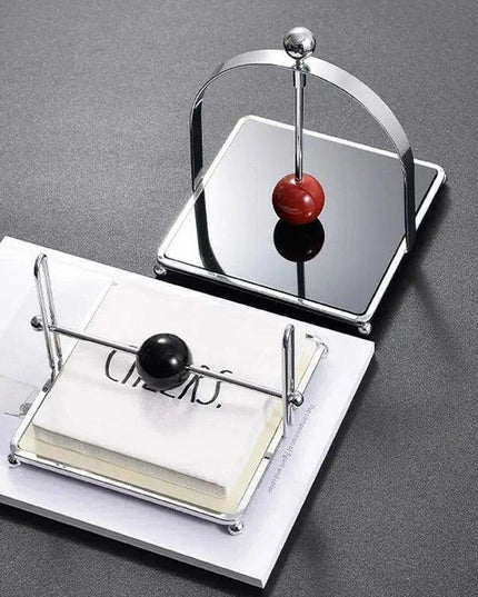 Sleek Stainless Steel Napkin Dispenser for Elegant Dining Arrangements