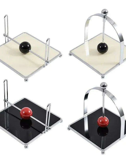 Sleek Stainless Steel Napkin Dispenser for Elegant Dining Arrangements