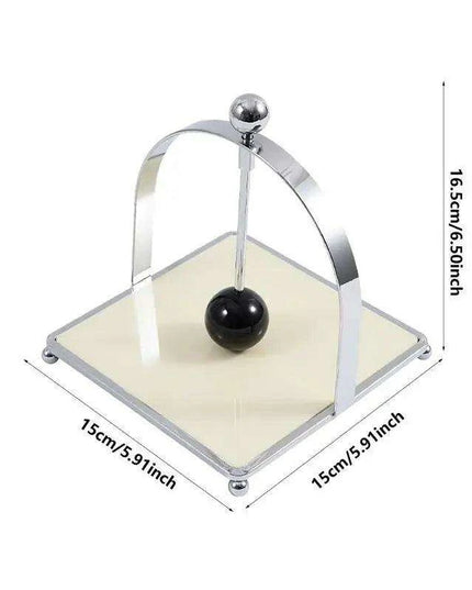 Sleek Stainless Steel Napkin Dispenser for Elegant Dining Arrangements