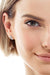Celestial Moissanite Star Earrings: Luxurious Sterling Silver with Gold and Platinum Finish