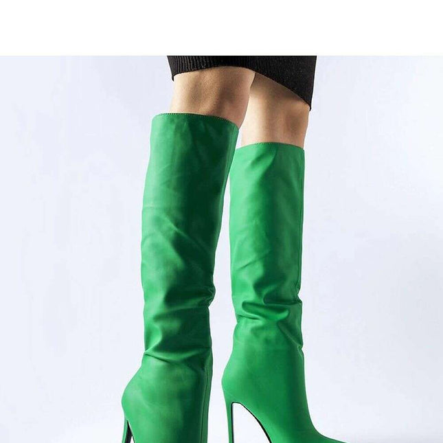 stiletto heeled boots model 204587