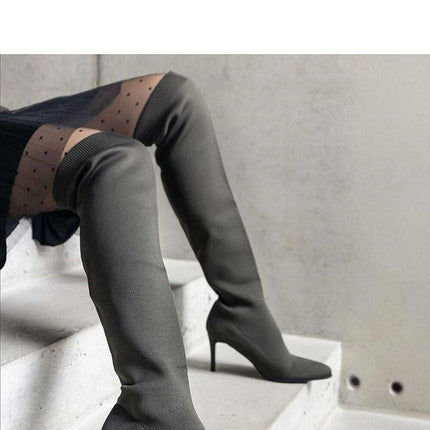 stiletto heeled boots model 205779 - Très Elite