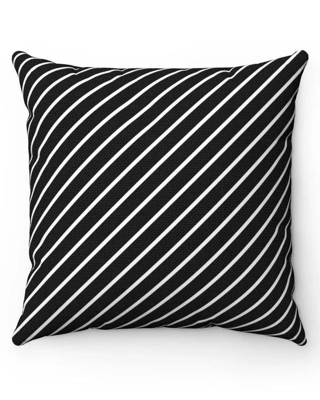 Chic Striped Throw Pillow Cover for Elegant Home Decor