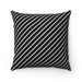 Elegant Striped Throw Pillow Cover