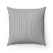 Striped Faux suede decorative cushion gift for mom
