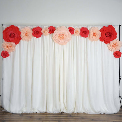 AliKopy 2 Pack 20" Large Red Real Touch Foam Roses - DIY Craft Decor