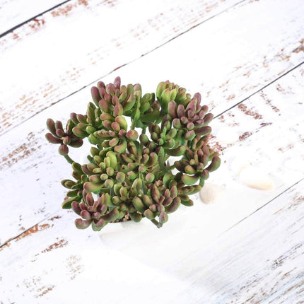 AliKopy 3-Pack Stonecrop Artificial Succulents - Lifelike Decor, 7