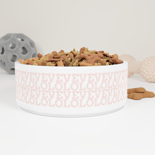 Elegant Handcrafted Ceramic Pet Bowl for Stylish Pet Parents