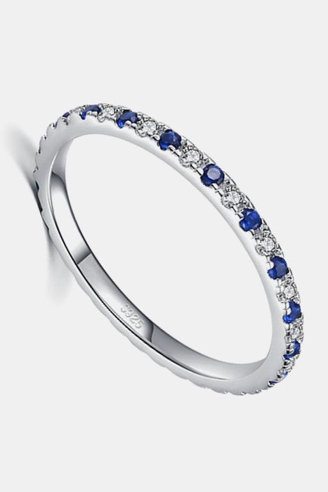 Sparkling Cubic Zirconia Sterling Silver Ring: A Touch of Elegance