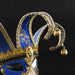 Venetian Masquerade Mask for Men: Festive Bells and Elegant Design