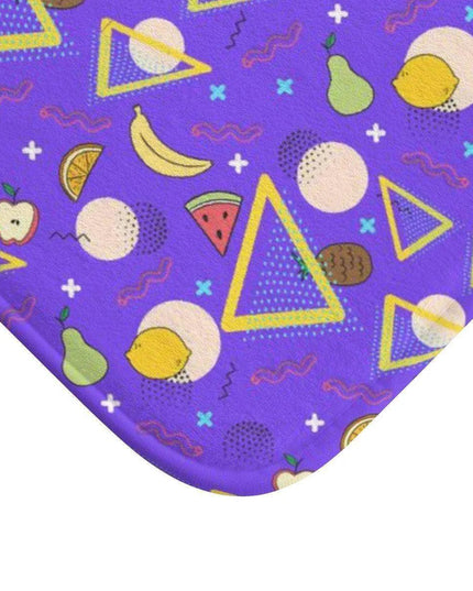 Elegant Non-Slip Microfiber Bath Mat Set for Summer - Stylish Patterns with Enhanced Safety Features