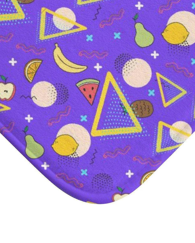 Elegant Non-Slip Microfiber Bath Mat Set for Summer - Stylish Patterns with Enhanced Safety Features