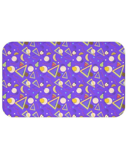 Elegant Non-Slip Microfiber Bath Mat Set for Summer - Stylish Patterns with Enhanced Safety Features
