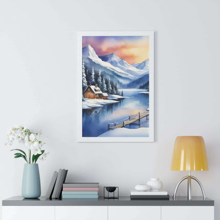 Sustainable Vertical Art Poster Set for Elegant Home Decor