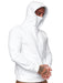 Men's Stylish Hooded Sweatshirt and Long Sleeve T-Shirt Set with Mask