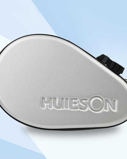 Elegant Faux Leather & Velvet Paddle Storage Case for Table Tennis Racket