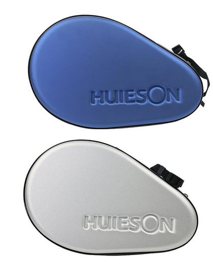 Elegant Faux Leather & Velvet Paddle Storage Case for Table Tennis Racket