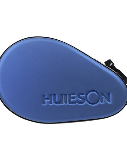 Elegant Faux Leather & Velvet Paddle Storage Case for Table Tennis Racket