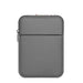 Nylon iPad Sleeve with Premium Drop Protection in Classic Black and Gray