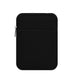 Nylon iPad Sleeve with Premium Drop Protection in Classic Black and Gray