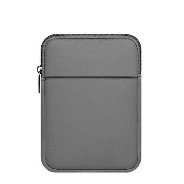 Nylon iPad Sleeve with Premium Drop Protection in Classic Black and Gray