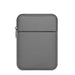 Nylon iPad Sleeve with Premium Drop Protection in Classic Black and Gray