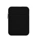 Nylon iPad Sleeve with Premium Drop Protection in Classic Black and Gray