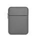 Nylon iPad Sleeve with Premium Drop Protection in Classic Black and Gray