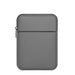 Nylon iPad Sleeve with Premium Drop Protection in Classic Black and Gray