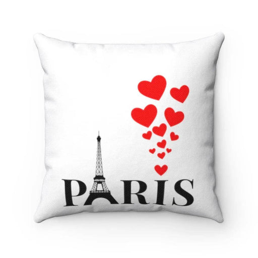 Paris Love Story | Reversible Decorative Pillowcase with Dual Prints