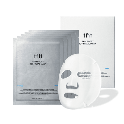 tfit Skin Boost Icy Facial Mask 25g X 5ea - Très Elite