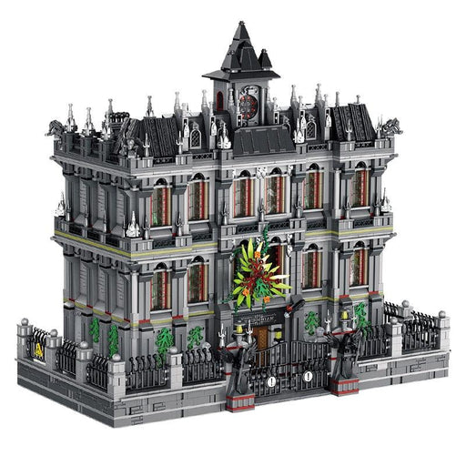 The Lunatic Asylum Architectural Building Blocks Kit - 7537 Pieces for Kids' Model Assembly Birthday Present