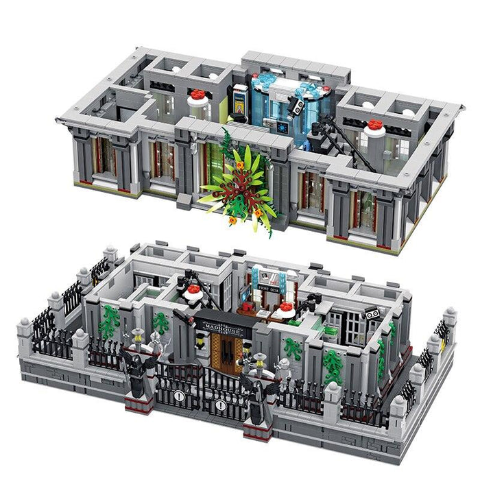 The Lunatic Hospital Architectural Mega Building Set - 7537 Pieces for Creative Model Assembly
