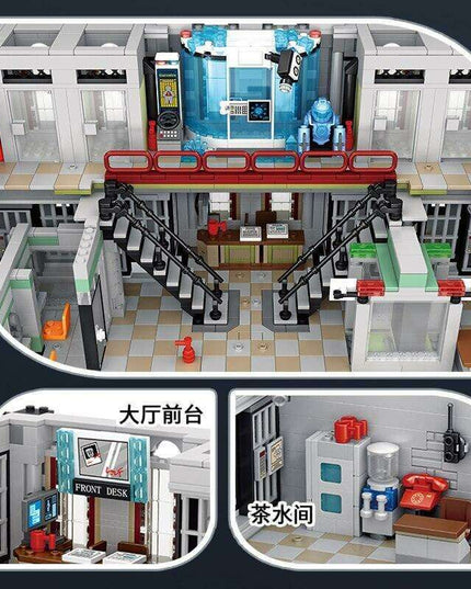 Mega Lunatic Asylum Architectural Masterpiece Building Set with 7537 Pieces - Unleash Your Creative Genius