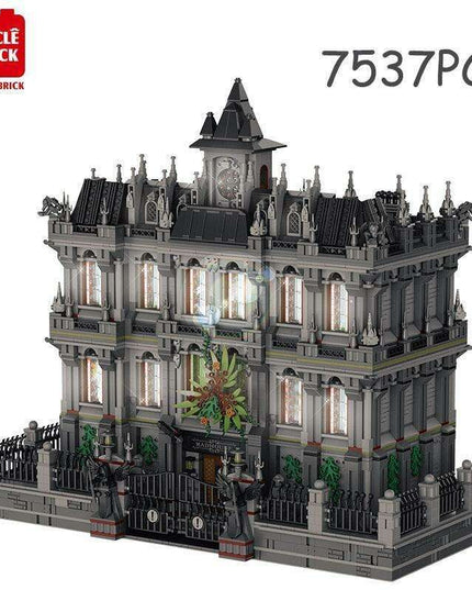 Mega Lunatic Asylum Architectural Masterpiece Building Set with 7537 Pieces - Unleash Your Creative Genius