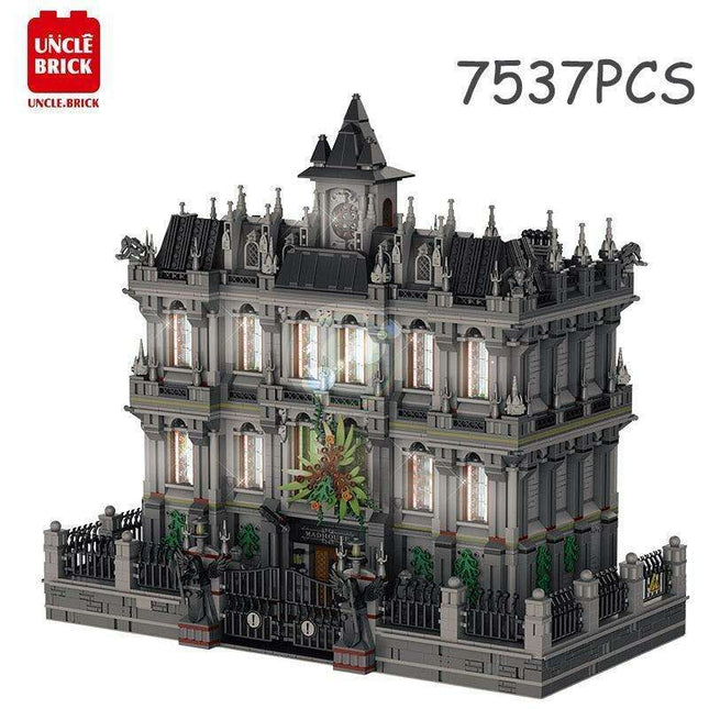 Mega Lunatic Asylum Architectural Masterpiece Building Set with 7537 Pieces - Unleash Your Creative Genius