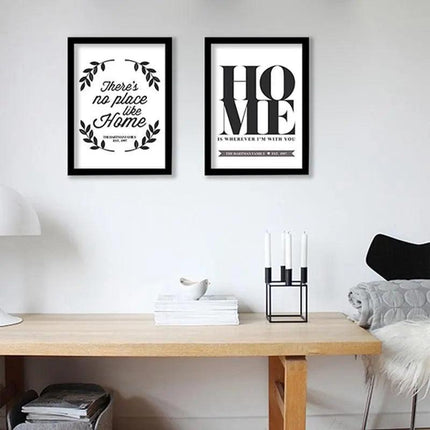 Whimsical Home Bliss - Charming Cartoon Canvas Artwork