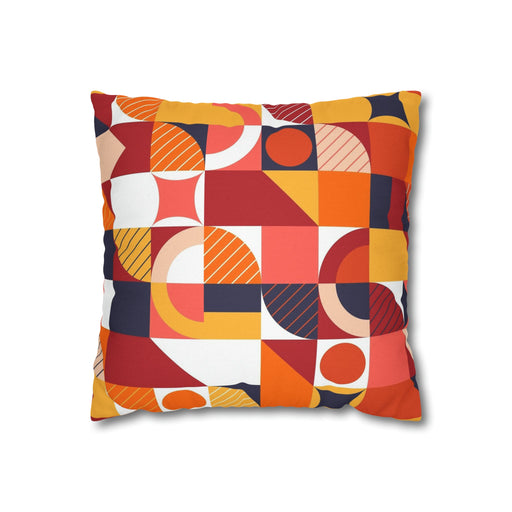 Throw Pillow Cover with Retro Vibes