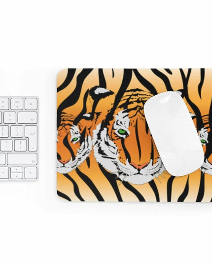 Playful Tiger Stripe Mousepad for Kids' Desks