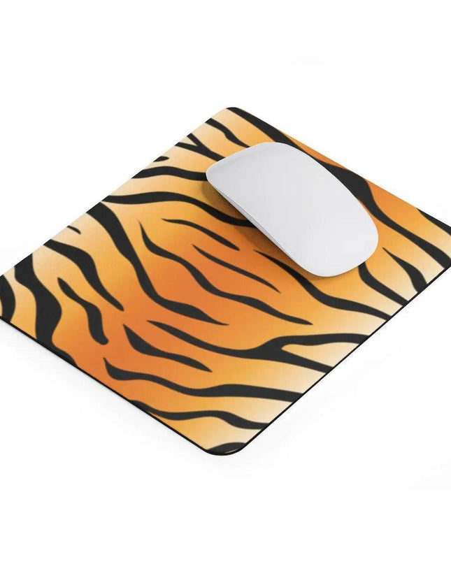 Chic Tiger Print Mouse Pad: Elevate Your Workspace with Style and Precision Tracking