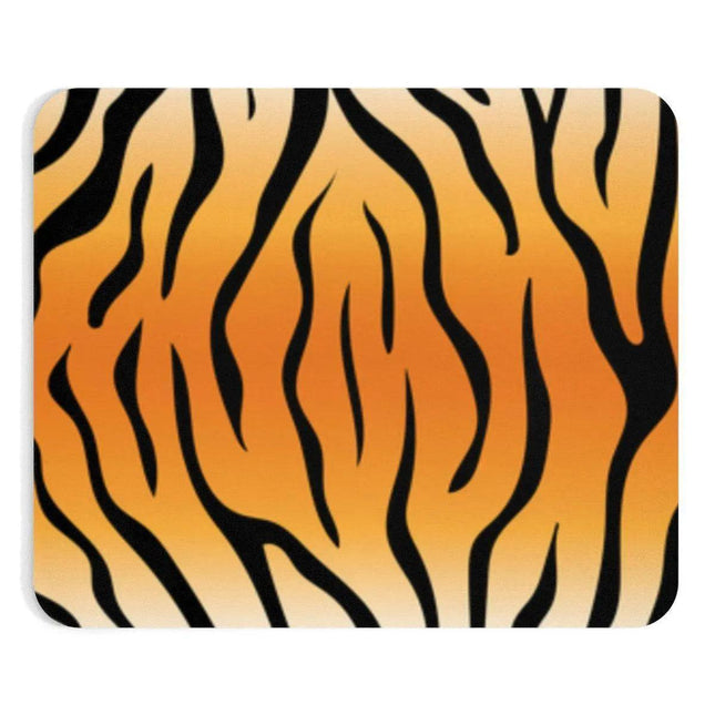 Chic Tiger Print Mouse Pad: Elevate Your Workspace with Style and Precision Tracking