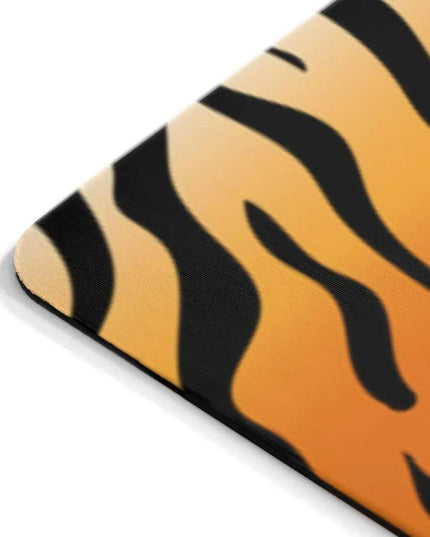 Chic Tiger Print Mouse Pad: Elevate Your Workspace with Style and Precision Tracking